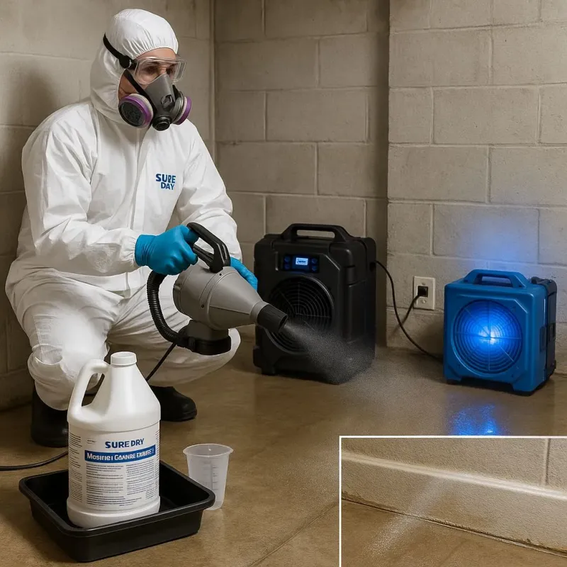 Sanitization and Odor Removal process in Southport, CT