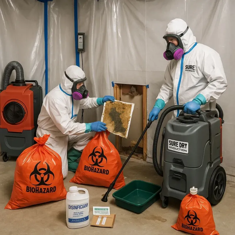 Contaminated Water Handling Protocols process in Southport, CT