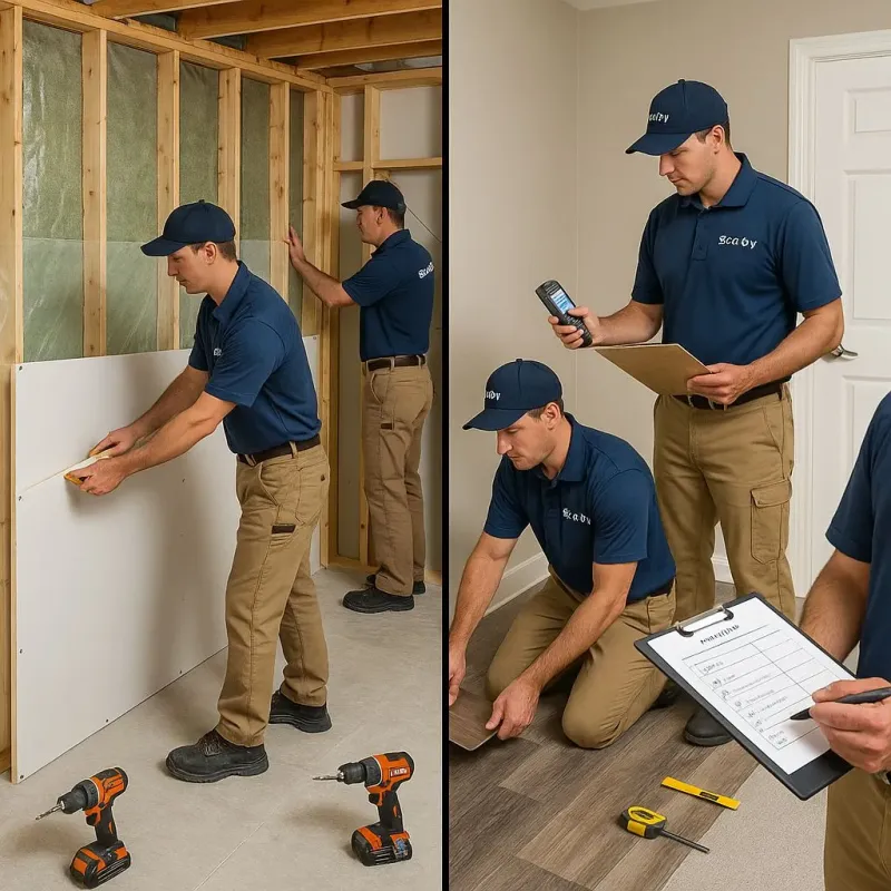 Repairs and Reconstruction process in Southport, CT