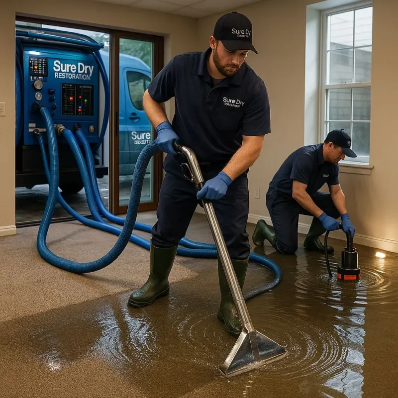 Water Extraction and Removal process in Southport, CT